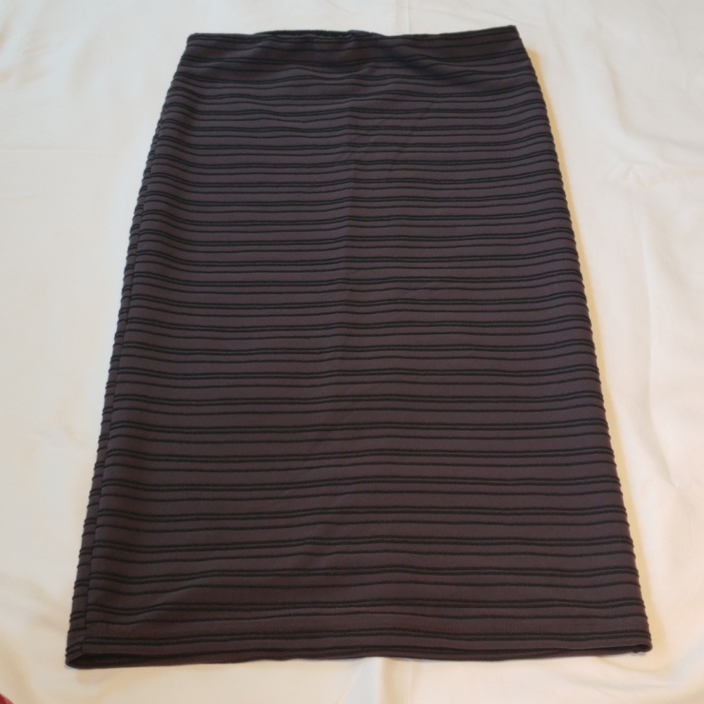 Papermoon black and brown skirt